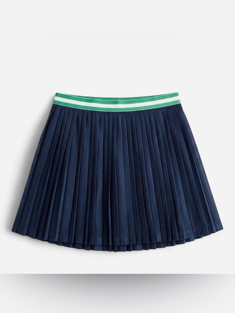 J. CREW: Brand New, never worn. Navy Pleated Tennis Skirt